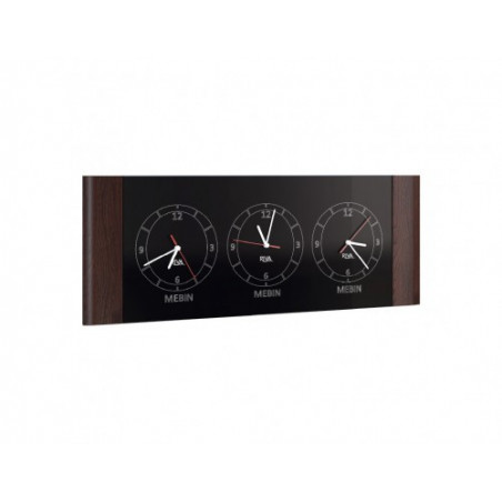 MEBIN RIVA Zegar potrójny