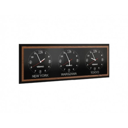 MEBIN VERANO Zegar potrójny poziomy
