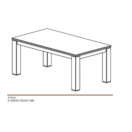DEKORT FARO STÓŁ TYP 61