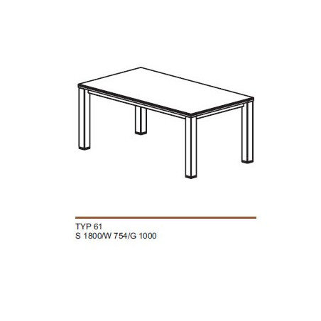 DEKORT PORTO STÓŁ TYP 61