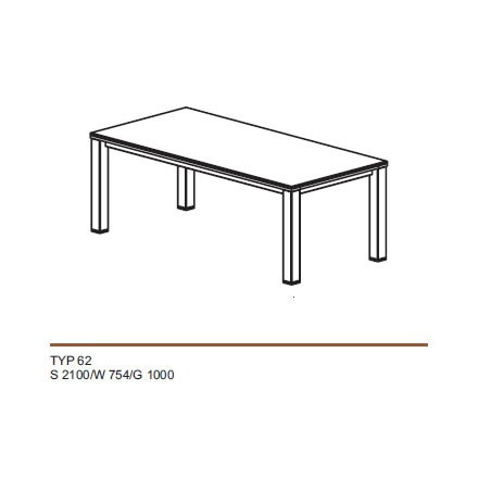 DEKORT PORTO STÓŁ TYP 62