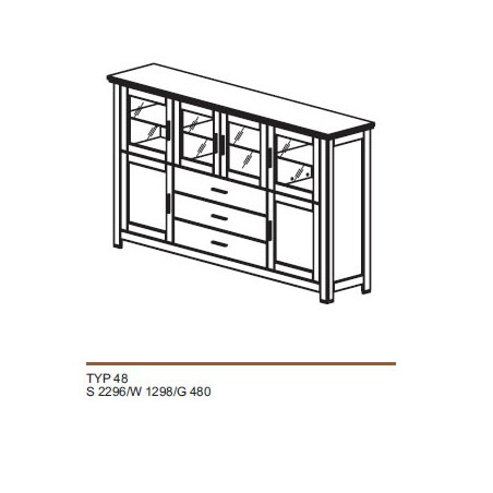 DEKORT PORTO KOMODA TYP 48