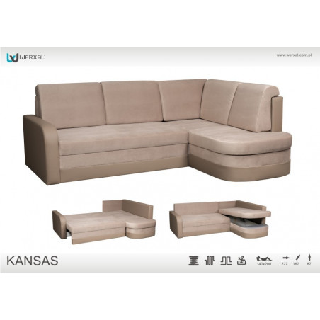 WERXAL NAROŻNIK KANSAS