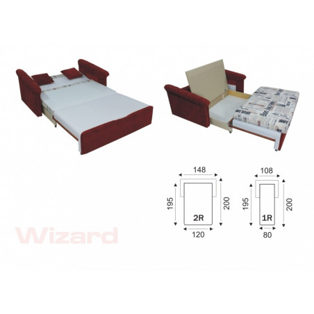 GÓR-SOFA SOFA WIZARD 1R