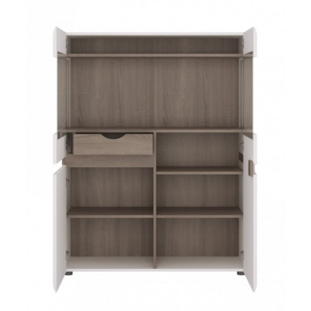  Witryny i Regały otwarte MEBLE WÓJCIK LINATE WITRYNA 3D-1S TYP 33 Meble Wójcik - 2