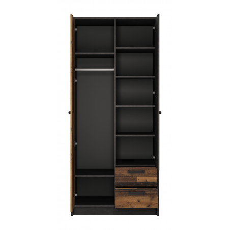  Szafy MEBLE WÓJCIK NUBI SZAFA  2D-2S TYP NUBS01 Meble Wójcik - 2