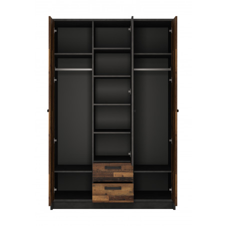  Szafy MEBLE WÓJCIK NUBI SZAFA  3D-2S TYP NUBS02 Meble Wójcik - 2