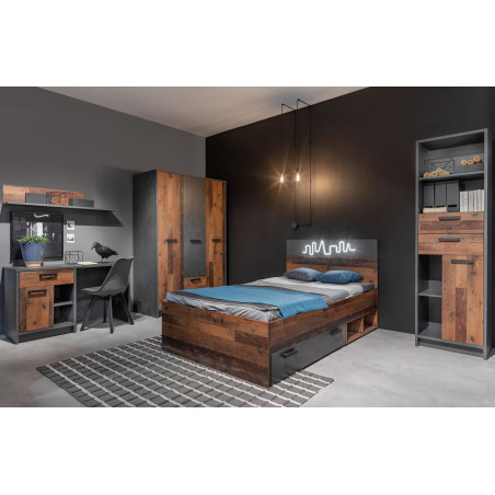  Łóżka MEBLE WÓJCIK NUBI ŁÓŻKO TYP NUBZ01 Meble Wójcik - 5