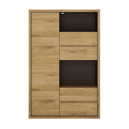  Witryny i Regały otwarte MEBLE WÓJCIK SHETLAND REGAŁ 1D-4S TYP 31 Meble Wójcik - 1