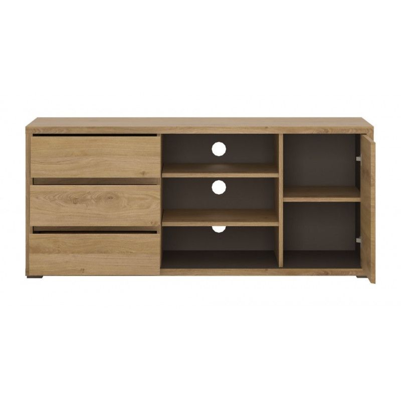  Szafki RTV MEBLE WÓJCIK SHETLAND KOMODA RTV 1D-3S TYP 51 Meble Wójcik - 2