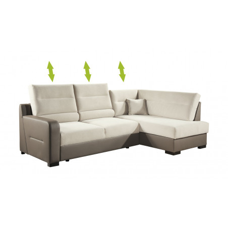 LIBRO NAROŻNIK MODO 2FL-BKR / BKL-2FR