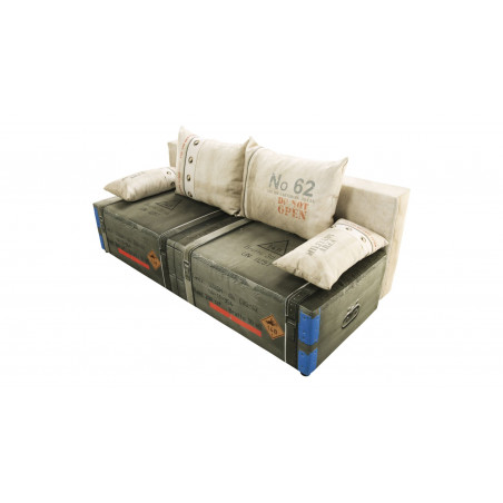 LIBRO SOFA PLAY FULL MILITARY 3FBA