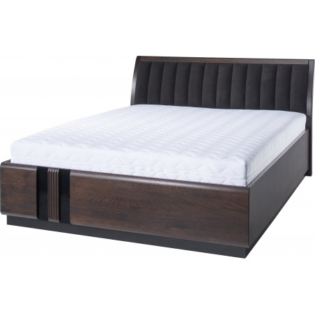 MEBLE SZYNAKA PORTI DĄB CZEKOLADOWY ŁOŻE TYP 76