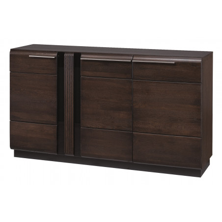 MEBLE SZYNAKA PORTI DĄB CZEKOLADOWY KREDENS TYP 45