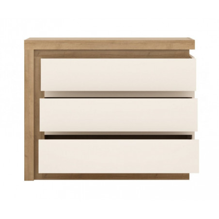  Komody MEBLE WÓJCIK LYON JASNY KOMODA 3S LYOK04 Meble Wójcik - 2
