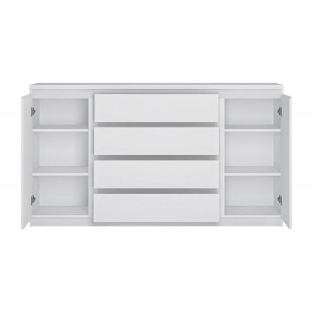  Komody MEBLE WÓJCIK FRIBO BIAŁE KOMODA 2D4S TYP FRIK02 Meble Wójcik - 2