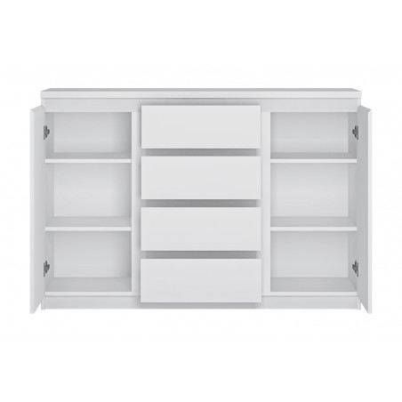  Komody MEBLE WÓJCIK FRIBO BIAŁE KOMODA 2D4S TYP FRIK03 Meble Wójcik - 2