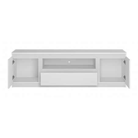  Szafki RTV MEBLE WÓJCIK FRIBO BIAŁE KOMODA RTV 2D1S TYP FRIF01 Meble Wójcik - 2