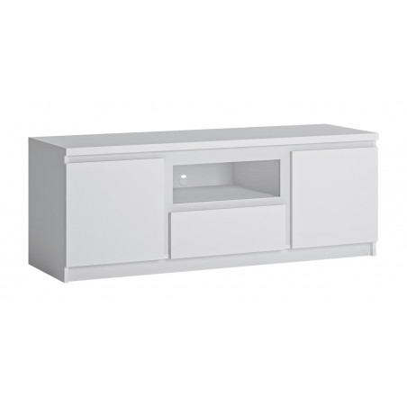  Szafki RTV MEBLE WÓJCIK FRIBO BIAŁE KOMODA RTV 2D1S TYP FRIF02 Meble Wójcik - 1