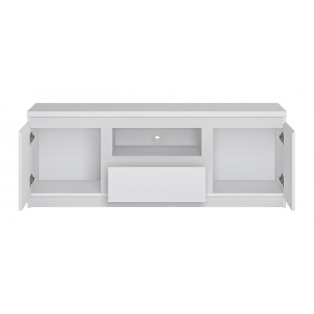  Szafki RTV MEBLE WÓJCIK FRIBO BIAŁE KOMODA RTV 2D1S TYP FRIF02 Meble Wójcik - 2