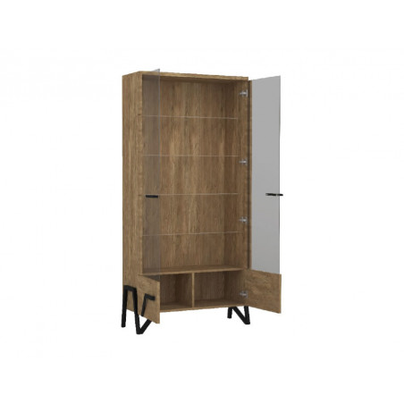 MEBIN PIK Witryna podwójna z oświetleniem I