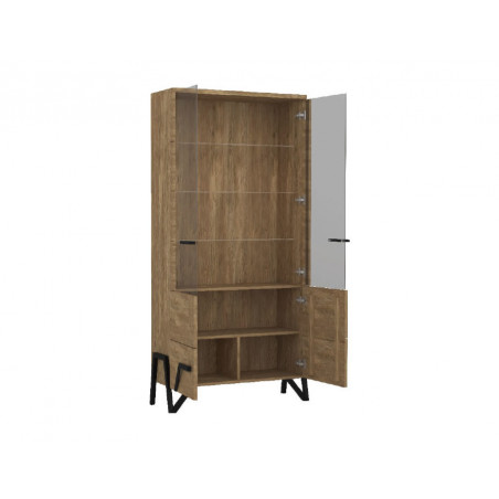 MEBIN PIK Witryna podwójna z oświetleniem II