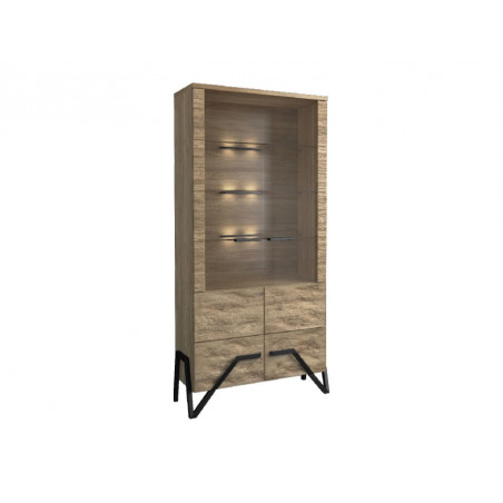 MEBIN PIK Witryna podwójna z oświetleniem II