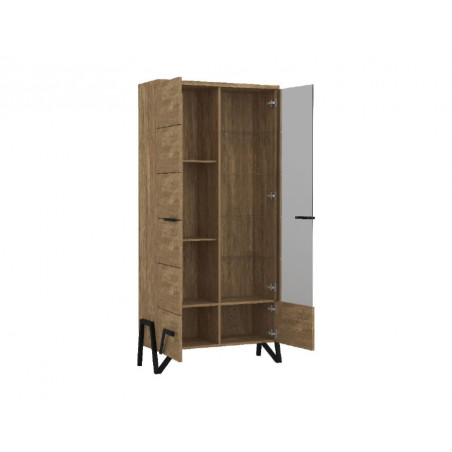 MEBIN PIK Witryna podwójna z oświetleniem III prawa