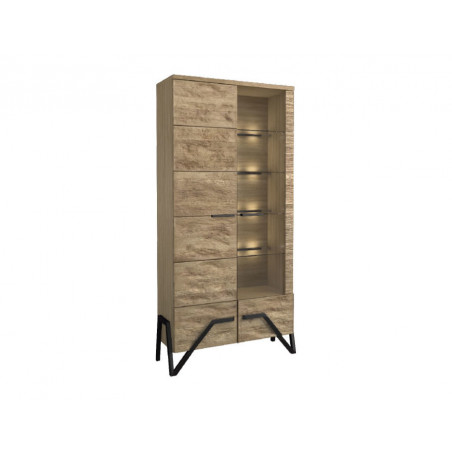 MEBIN PIK Witryna podwójna z oświetleniem III prawa