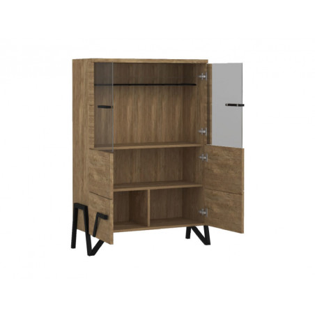 MEBIN PIK Witryna niska z oświetleniem