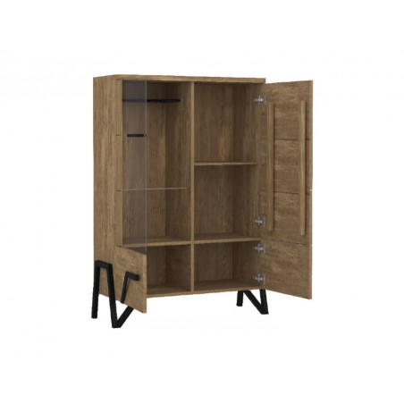 MEBIN PIK szafka z barkiem lewa z oświetleniem