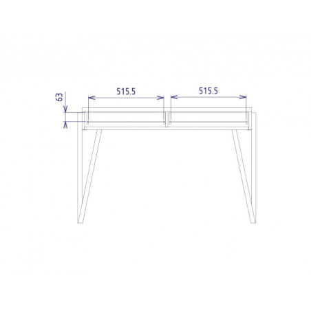 MEBIN PIK Biurko małe