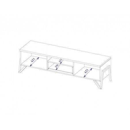 MEBIN PIK Szafka RTV MAXI