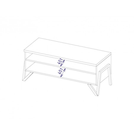 MEBIN PIK Szafka RTV Mini