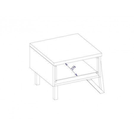 MEBIN PIK Szafka nocna prawa