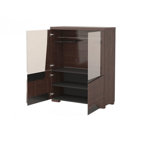 MEBIN RIMINI (RICO) Szafka z barkiem 2D2DS z oświetleniem