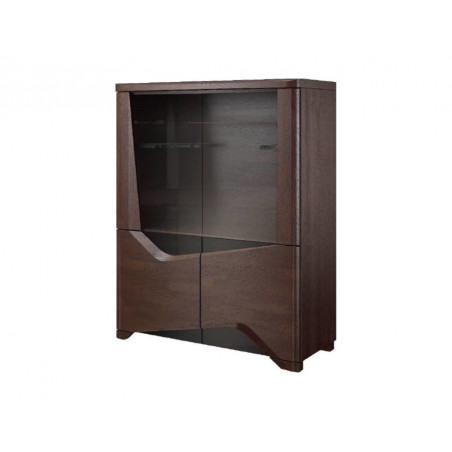 MEBIN RIMINI (RICO) Szafka z barkiem 2D2DS z oświetleniem