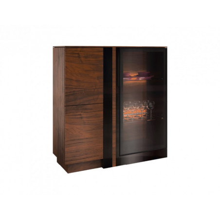 MEBIN Vigo (Vision) Szafka z barkiem lewa z oświetleniem