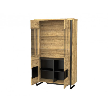 MEBIN Omega Witryna podwójna z oświetleniem