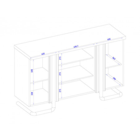 MEBIN Omega Komoda 3D