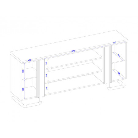 MEBIN Omega Komoda 4D