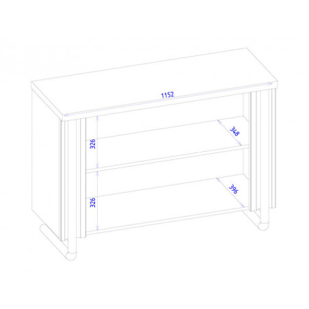 MEBIN Omega Komoda 2D