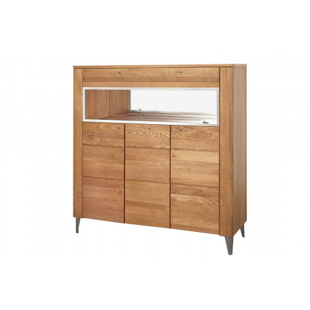 MEBLE SZYNAKA LATINA WITRYNA 3-DRZWIOWA Z 1 KLAPĄ TYP 48