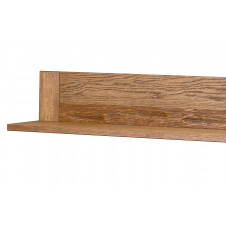 MEBLE SZYNAKA VELVET DĄB RUSTICAL PÓŁKA WISZĄCA TYP 35