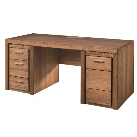 MEBLE SZYNAKA VELVET DĄB RUSTICAL BIURKO 1D3S TYP 37