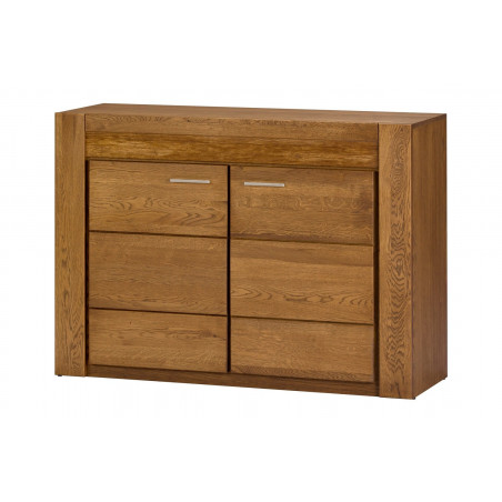 MEBLE SZYNAKA VELVET DĄB RUSTICAL KOMODA 2D TYP 44