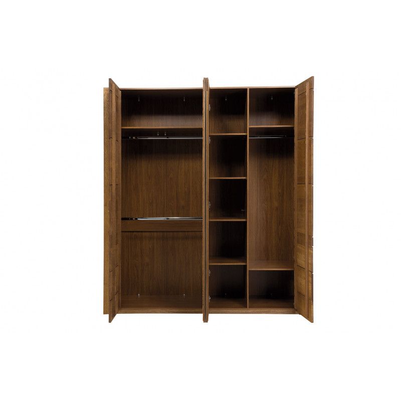 MEBLE SZYNAKA VELVET DĄB RUSTICAL SZAFA 4D TYP 77