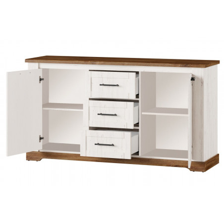 MEBLE SZYNAKA COUNTRY KOMODA 2D3S TYP 45