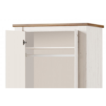 MEBLE SZYNAKA COUNTRY SZAFA 2D1S TYP 70