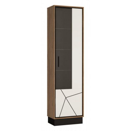  Witryny i Regały otwarte MEBLE WÓJCIK BROLO WITRYNA PRAWA 1D TYP BROV01P Meble Wójcik - 1